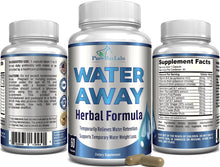 Load image into Gallery viewer, Water Away Gentle Herbal Formula, Herbal Diuretic - 60 Capsules