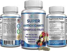 Load image into Gallery viewer, Super Antioxidants Superfood Fruits - 60 Capsules