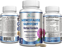 Load image into Gallery viewer, Menopause Support Herbal Formula for Women - 60 Capsules