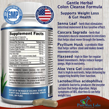 Load image into Gallery viewer, 15 Day Colon Cleanse Herbal Detox Formula - 30 Capsules