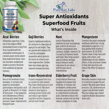 Load image into Gallery viewer, Super Antioxidants Superfood Fruits - 60 Capsules