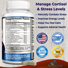 Load image into Gallery viewer, Adrenal Support, Cortisol Manager - 60 Capsules