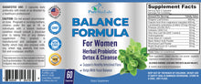 Load image into Gallery viewer, Balance Complex Formula for Women - Helps with Yeast Infections - 60 Capsules