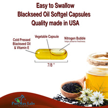 Load image into Gallery viewer, Black Seed Oil, Cold Pressed, Non-GMO - 120 Capsules