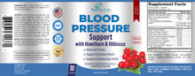 Load image into Gallery viewer, Blood Pressure Support with Hawthorn &amp; Hibiscus - 90 Capsules
