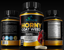 Load image into Gallery viewer, Horny Goat Weed Extra Strength Blend - 60 and 120 Capsules