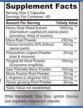 Load image into Gallery viewer, Horny Goat Weed Extra Strength Blend - 90 Capsules