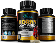 Load image into Gallery viewer, Horny Goat Weed Extra Strength Blend - 60 and 120 Capsules