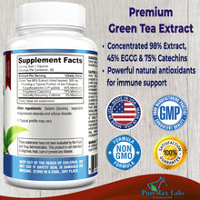Load image into Gallery viewer, Green Tea Extract 98% - 3X Strength - 60 Capsules