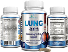 Load image into Gallery viewer, Lung Health - Lung Cleanse & Detox Formula - 60 Capsules