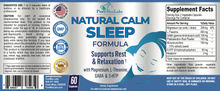 Load image into Gallery viewer, Natural Calm Sleep Formula, Supports Rest & Relaxation - 60 Capsules