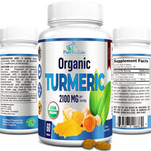 Load image into Gallery viewer, Organic Turmeric with Black Pepper - 60 Tablets