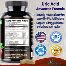 Load image into Gallery viewer, Uric Acid Advanced Formula, Urinary Tract Support - 60 Capsules