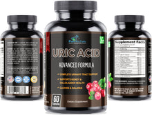 Load image into Gallery viewer, Uric Acid Advanced Formula, Urinary Tract Support - 60 Capsules
