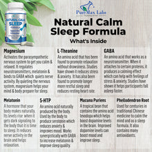 Load image into Gallery viewer, Natural Calm Sleep Formula, Supports Rest & Relaxation - 60 Capsules