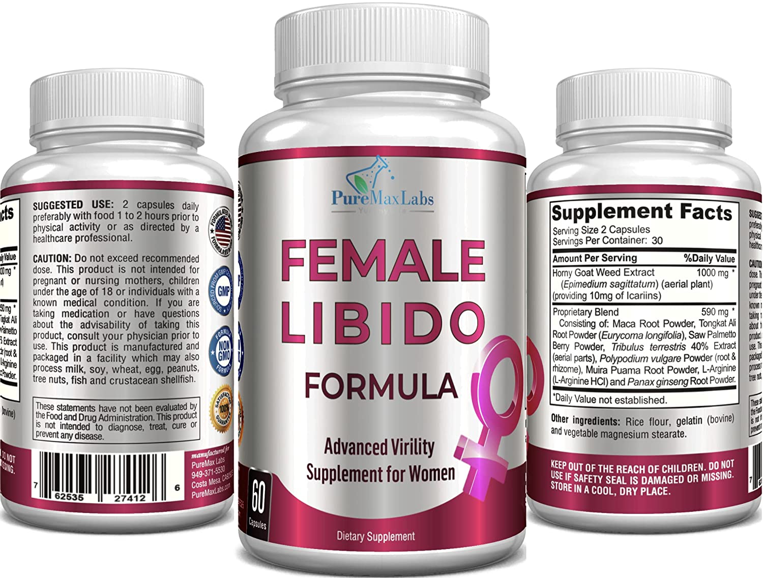 Female Libido Formula - 60 Capsules