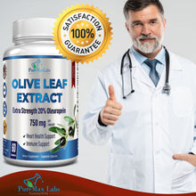 Load image into Gallery viewer, Olive Leaf Extract, Extra Strength 20% Oleuropein - 60 Capsules
