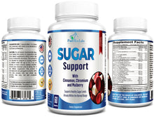 Load image into Gallery viewer, Blood Sugar Support Supplement with Cinnamon 60 Capsules
