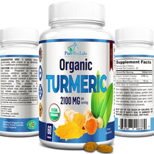 Load image into Gallery viewer, Organic Turmeric with Black Pepper - 60 Tablets
