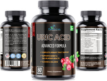 Load image into Gallery viewer, Uric Acid Advanced Formula, Urinary Tract Support - 60 Capsules
